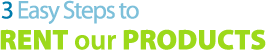 3 Steps to Rent